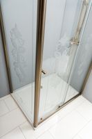 Душевой уголок CEZARES GIUBILEO-AH-1-120/90-SCORREVOLE-CP-Br — фото 6, Прямоугольные душевые уголки