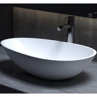 Раковина-чаша Salini Paola 58 101 1101101G Белая глянцевая — фото 1, Раковины накладные