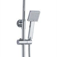 Душевая система Haiba Хром арт-HB2416 — фото 3, Душевые стойки