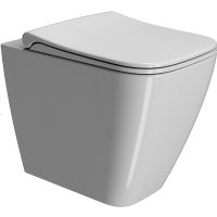 Унитаз GSI Nubes 961011 приставной без сиденья — фото 1, Приставные унитазы