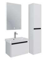 Товар: Тумба Luxury, 70 см, подвесная, 1 ящик, белый матовый - фото 12 Тумба Luxury, 70 см, подвесная, 1 ящик, белый матовый — фото 12, Тумбы под раковину