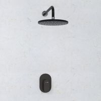 A12777 Встраиваемый комплект для душа с верхней душевой насадкой — фото 1, Встраиваемые душевые комплекты