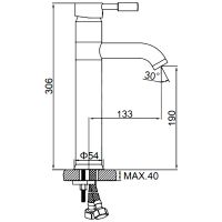 Товар: Смеситель для раковины Ledeme H52 1052-2L Хром - фото 2 Смеситель для раковины Ledeme H52 1052-2L Хром — фото 2, Смесители для раковины