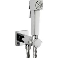 Гигиенический душ со смесителем Bossini Cube Brass E38001B.030 Хром — фото 1, Гигиенические души