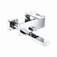 Alme 1501 Смеситель для ванны с коротким изливом — фото 1, Смеситель для ванны