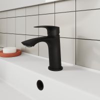 Смеситель для раковины Milardo Rora RORBL00M01 Черный матовый — фото 8, Смесители для раковины