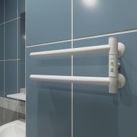 Электрический полотенцесушитель Маргроид Cook 190х110 Cook-1840-1049-9016R правый Белый матовый — фото 4, Электрические полотенцесушители