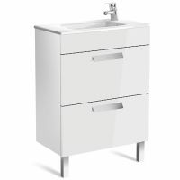 Раковина Roca Debba Unik 60 32799H00Y Белая — фото 6, Раковины встраиваемые сверху