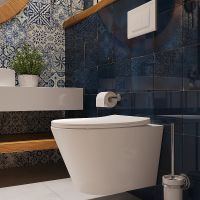 Комплект унитаза с инсталляцией Aqueduto Macio AQDS012 с сиденьем Микролифт и Белой глянцевой клавиш — фото 20, Комплекты унитаз + инсталляция