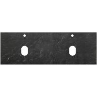 Столешница под раковину BelBagno 140 KEP-140-2-MNO Marmo Nero Opaco — фото 1, Столешницы под раковину