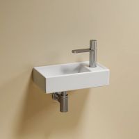 Раковина Ceramicanova Element 41 L CN6051LMW Белая матовая — фото 14, Мини-раковины