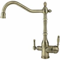 Смеситель для кухни ESKO Florence FR 519 Br Бронза Сатин — фото 1, Смесители для кухни