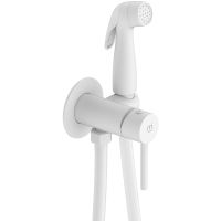 Гигиенический душ со смесителем Milardo Tidy 001WTR0M08 Белый матовый — фото 2, Гигиенические души