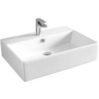 Раковина Artceram Quadro 50 QUL002 01 00 Белая глянцевая — фото 1, Раковины