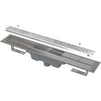 Товар: Душевой лоток Alcaplast Antivandal APZ1011-1050L с решеткой Хром - фото 1 Душевой лоток Alcaplast Antivandal APZ1011-1050L с решеткой Хром — фото 1, Душевые лотки