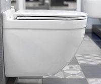 Унитаз CeramaLux 2198MW подвесной Белый матовый с сиденьем Микролифт — фото 6, Подвесные унитазы