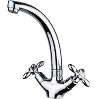 Смеситель для кухни Melodia della vita Retro MDV32310 Хром — фото 1, Смесители для кухни