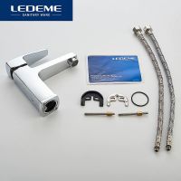 Смеситель для раковины Ledeme H30 1030L Хром — фото 7, Смесители для раковины