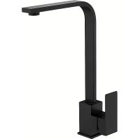 Смеситель для кухни Haiba HB70803-7 Черный матовый — фото 1, Смесители для кухни