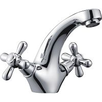 Смеситель для раковины Haiba HB1025 Хром — фото 1, Смесители для раковины