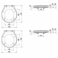 Сиденье для унитаза Laufen Val 8.9428.1.000.000.1 с Микролифтом — фото 2, Комплектующие для туалета