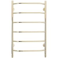 Водяной полотенцесушитель Domoterm Лаура П6 600x800 Золото — фото 1, Водяные полотенцесушители