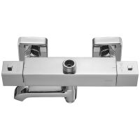 Смеситель для ванны Swedbe Hermes 9043 с термостатом Хром — фото 2, Смеситель для ванны