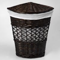 Товар: Salm WB-270-M Плетеная корзина для белья с крышкой - фото 2 Salm WB-270-M Плетеная корзина для белья с крышкой — фото 2, Корзины для белья