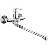 Смеситель для ванны Melodia della vita Metallica MDV35541 универсальный Хром — фото 3, Смеситель для ванны