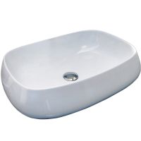 Раковина-чаша CeramaLux 56 9243 Белая — фото 1, Раковины накладные