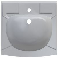 Товар: Раковина Altasan Kompakt 50x50 UPP50s на стиральную машину Белая - фото 4 Раковина Altasan Kompakt 50x50 UPP50s на стиральную машину Белая — фото 4, Раковины