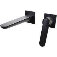 Смеситель для раковины Bronze de Luxe Icon 7006CB Черный матовый — фото 1, Смесители для раковины