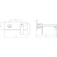 Товар: Смеситель для раковины E.C.A. Nita 102167608EX-K Хром - фото 2 Смеситель для раковины E.C.A. Nita 102167608EX-K Хром — фото 2, Смесители для раковины