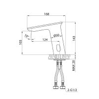 Смеситель для раковины Iddis Pulse Хром глянцевый арт-PULSBS2i86 — фото 2, Смесители для раковины
