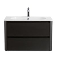 База под раковину подвесная CEZARES RELAX-800-2C-SO-GM — фото 1, Тумбы под раковину