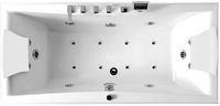 Акриловая ванна Gemy G9076 K 177х81 с гидромассажем — фото 4, Ванны