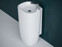 Товар: Раковина Laguraty 49 2180B Белая - фото 4 Раковина Laguraty 49 2180B Белая — фото 4, Раковины напольные