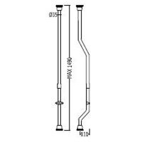 Товар: Патрубок для унитаза Devon&Devon Westminster/New Etoile/Rose IBACWESCR Хром - фото 2 Патрубок для унитаза Devon&Devon Westminster/New Etoile/Rose IBACWESCR Хром — фото 2, Слив и канализация