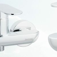 Смеситель для душа Swedbe Vulcan 1120 Хром — фото 3, Смеситель для душа