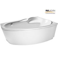 Акриловая ванна Relisan Ariadna 135x95 R Гл000001461 без гидромассажа — фото 7, Акриловые ванны