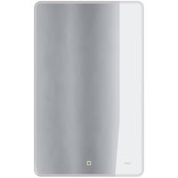 Зеркало POINT, 50x80 см, сенсорный выключатель, LED-подсветка — фото 3, Зеркала в ванную комнату