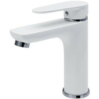 Смеситель для раковины Aringa Рейн AR02008WH Белый — фото 1, Смесители для раковины