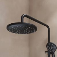 Душевая система Iddis Ray Черная матовая арт-RAYBL3Fi06 — фото 3, Душевые стойки