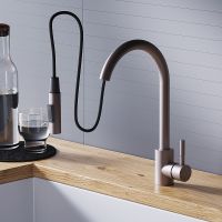 Смеситель для кухни Dorff Logic D3007511 Сатин — фото 3, Смесители для кухни