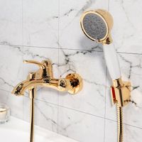 Смеситель для ванны Iddis Oldie Желтое золото арт-OLDYG00i02 — фото 2, Смеситель для ванны