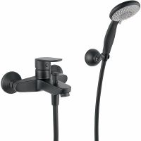 Смеситель для ванны Fiore Kevon 81NN8150 Черный — фото 1, Смеситель для ванны