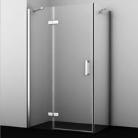 Aller 10H07LWHITE Душевой уголок — фото 1, Прямоугольные душевые уголки