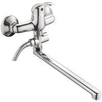 Смеситель для ванны Ledeme H15 2115L универсальный Хром — фото 1, Смеситель для ванны