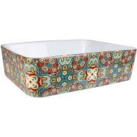 Раковина-чаша Bronze de Luxe Cozy 48 1237V Разноцветная — фото 3, Раковины накладные