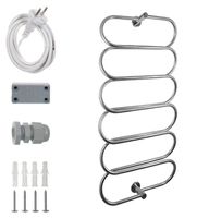 Электрический полотенцесушитель Energy Aura 1200x600 EETR0AURA1206000000 Хром — фото 5, Электрические полотенцесушители